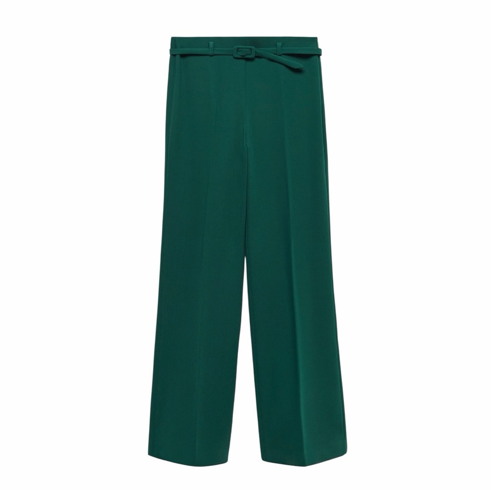 MANGO WIDE LEG SUIT PANTS